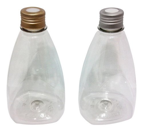 182 Frasco Plástico Cristal Pet 500ml Tampa Difusor C/ F Pir