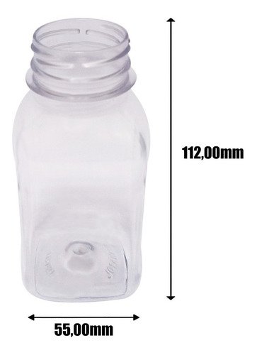 100 Frascos Plástico Cristal Pet 200ml Tampa Fliptop Cap Qua - Imagem 7