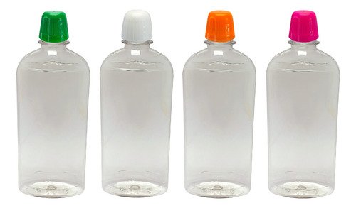 135 Frasco Plástico Cristal Pet 400ml Tamp Dosadora 20ml Min - Imagem 2