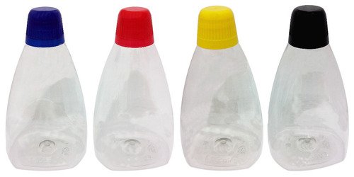 44 Frasco Plástico Cristal Pet 500ml Tamp Dosadora 20ml Pir