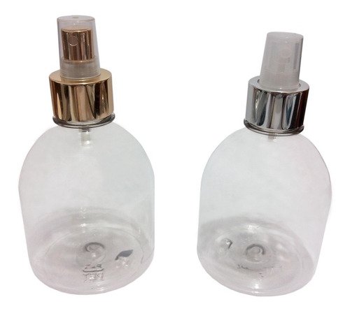 226 Frascos Plásticos Cristal Pet 300ml Válvula Spray L Sab