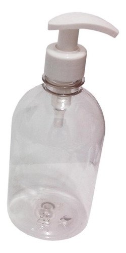 108 Frascos Plástico Cristal 500ml Válvula Bico Pato S Sab