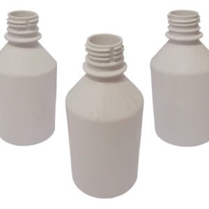 20 Frascos Plásticos Branco Pet 250ml Vazios Sem Tampas Far