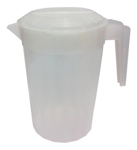 16 Jarras Plásticas Incolor De 2l Lavável Com Tampas