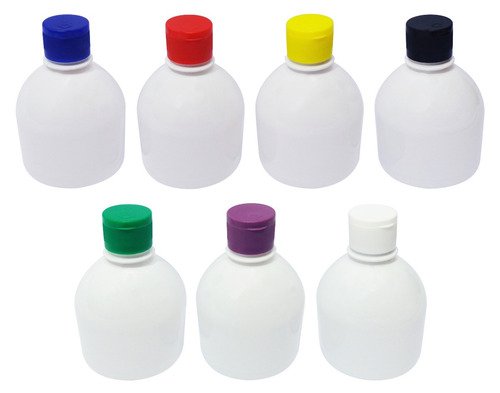 18 Frascos Plástico Branco Pet 300ml C/ Tampa Fliptop Sab - Imagem 3