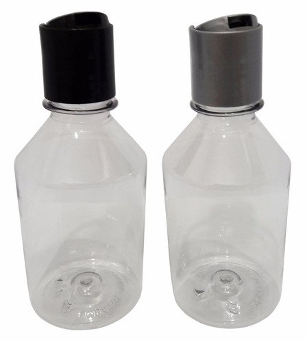 180 Frascos Plástico Cristal Pet 250ml C/ Tampa Disktop Far - Imagem 2