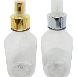 20 Frascos Plásticos Cristal Pet 250ml Válvula Spray L Far