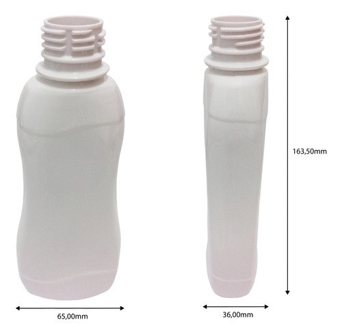 253 Frascos Plástico Branco Pet 200ml C/ Tampa Pushpull Cat - Imagem 6