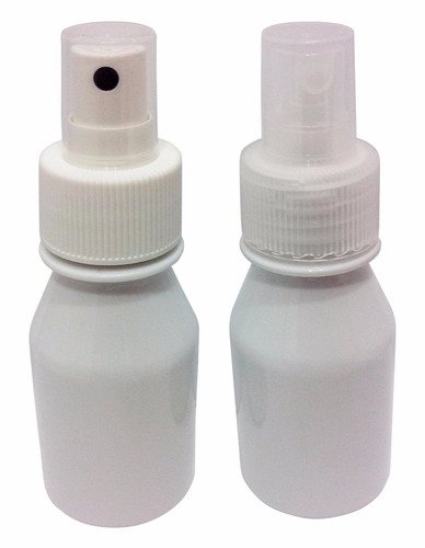 812 Frascos Plásticos Branco 60ml Vazio C/ Válvula Spray S