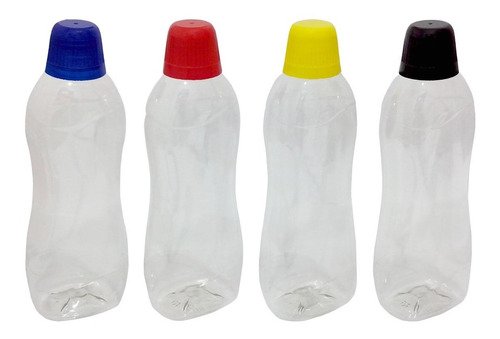 17 Frasco Plástico Cristal Pet 360ml Tamp Dosadora 20ml Cat