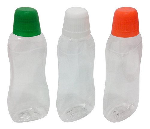 468 Frasco Plástico Cristal Pet 200ml Tamp Dosadora 20ml Cat - Imagem 2