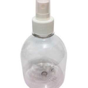 226 Frascos Plásticos Cristal Pet 300ml Válvula Spray S Sab