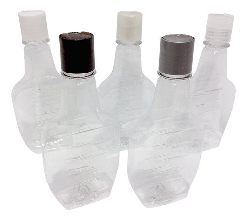 392 Frascos Plástico Cristal Pet 250ml C/ Tampa Disktop Mol - Imagem 2