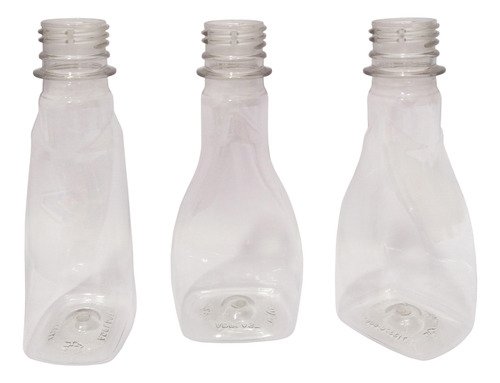 288 Frascos Plástico Cristal Pet 200ml Vazios Sem Tampas Mol