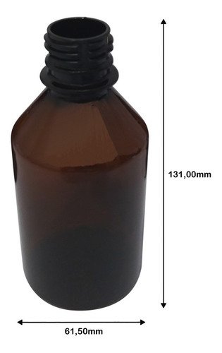 170 Frascos Plásticos Âmbar Pet 250ml Válvula Spray S Far - Imagem 5