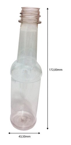 34 Frascos Plástico Cristal Pet 150ml Pimenta Sem Tampa Pim - Imagem 2