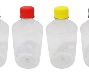 212 Frascos Plástico Cristal Pet 500ml Tampa Rosca Lacre Far