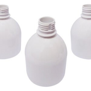 166 Frascos Plástico Branco Pet 300ml Vazios Sem Tampas Sab