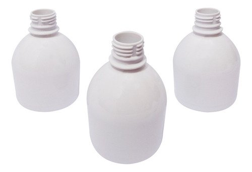 166 Frascos Plástico Branco Pet 300ml Vazios Sem Tampas Sab
