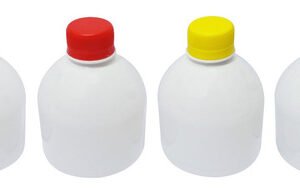 18 Frascos Plástico Branco Pet 300ml Tampa Rosca Lacre Sab