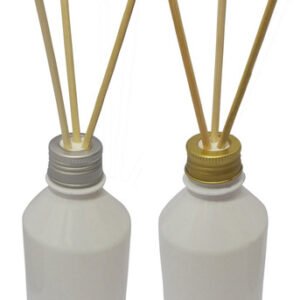 362 Frascos Plástico Branco 250ml Tampa Difusor Varetas Far