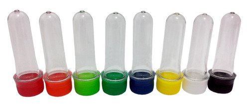 16 Preforma Cristal 25ml Pet 24g Tubete 10cm Ta Rosca Lacre