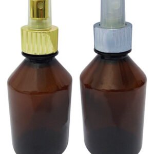 86 Frascos Plásticos Âmbar Pet 250ml Válvula Spray L Far