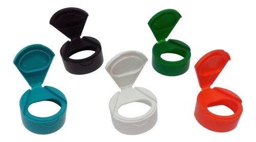 100 Frascos Plástico Cristal Pet 200ml Tampa Fliptop Cap Qua - Imagem 5