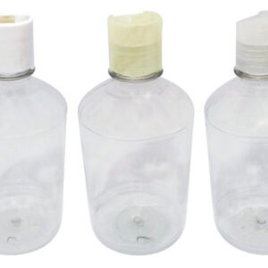 12 Frascos Plástico Cristal Pet 500ml C/ Tampa Disktop Far