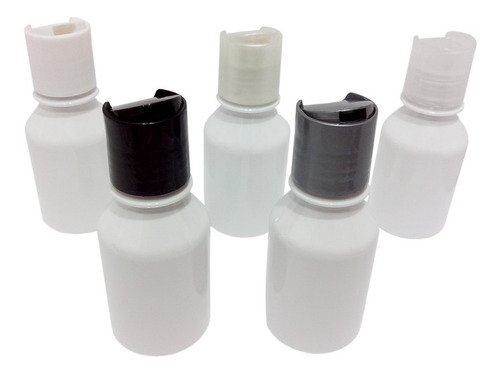416 Frascos Plástico Branco Pet 100ml Shampoo Tampa Disktop