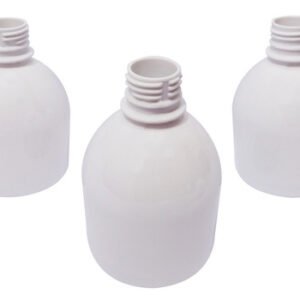 56 Frascos Plástico Branco Pet 300ml Vazios Sem Tampas Sab