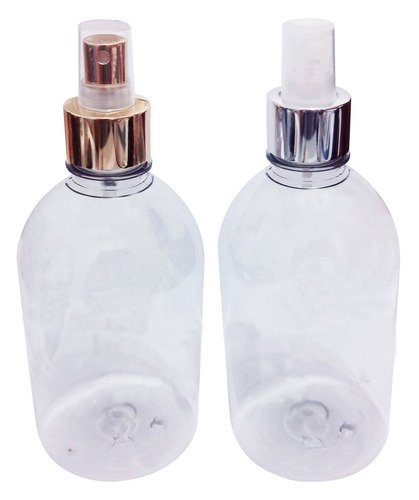 108 Frascos Plásticos Cristal Pet 500ml Válvula Spray L Sab
