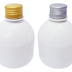 166 Frascos Plástico Branco Pet 300ml Tampa Aluminio S/ Sab