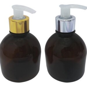 15 Frascos Plásticos Âmbar 300ml Válvula Bico Pato L Sab