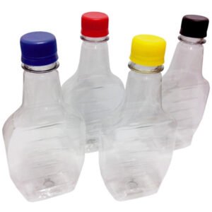 192 Frascos Plástico Cristal Pet 250ml Tampa Rosca Lacre Mol