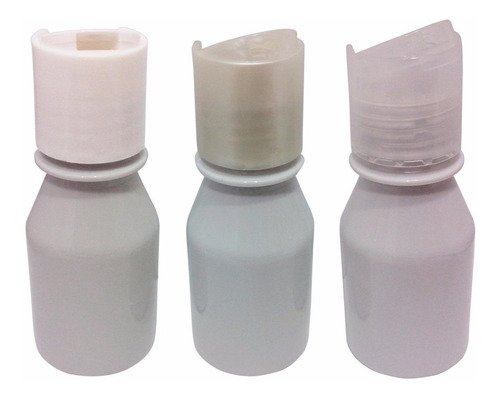 240 Frascos Plásticos Branco Pet 60ml Shampoo Tampa Disktop