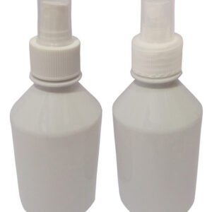 170 Frascos Plásticos Branco Pet 250ml Válvula Spray S Far