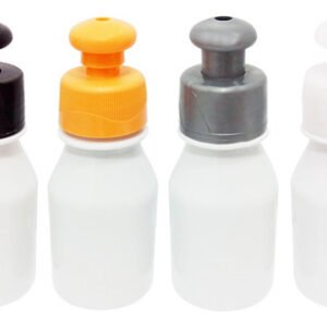 65 Frascos Plástico Branco Pet 60ml C/ Tampa Pushpull Far