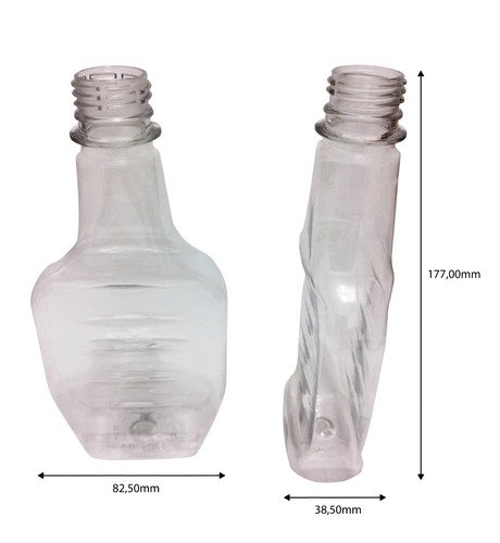 340 Frascos Plástico Cristal 250ml Válvula Bico Pato S Mol - Imagem 5