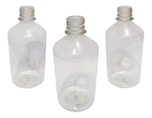 44 Frascos Plásticos Cristal Pet 500ml Válvula Spray L Far - Imagem 2