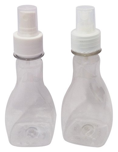 240 Frascos Plásticos Cristal Pet 200ml Válvula Spray S Mol