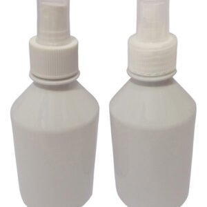 20 Frascos Plásticos Branco Pet 250ml Válvula Spray S Far