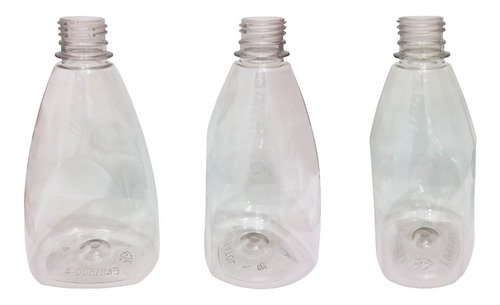 182 Frasco Plástico Cristal Pet 500ml Tampa Difusor C/ F Pir - Imagem 2