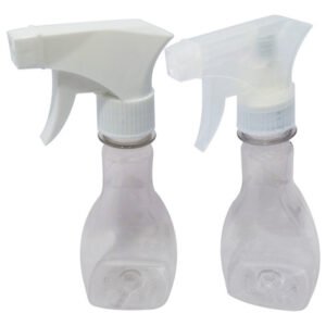 240 Frascos Plásticos Cristal Pet 200ml Válvula Gatilho Mol