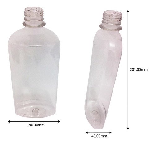 135 Frascos Plástico Cristal Pet 400ml C/ Tampa Disktop Min - Imagem 6