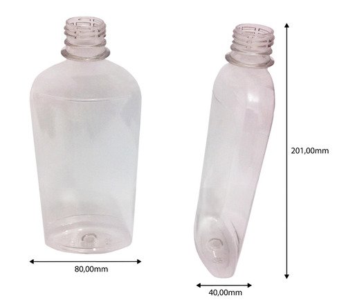 285 Frascos Plástico Cristal Pet 400ml C/ Tampa Pushpull Min - Imagem 6