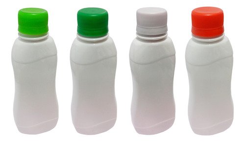 228 Frascos Plástico Branco Pet 200ml Tampa Rosca Lacre Cat - Imagem 2