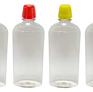 285 Frasco Plástico Cristal Pet 400ml Tamp Dosadora 20ml Min