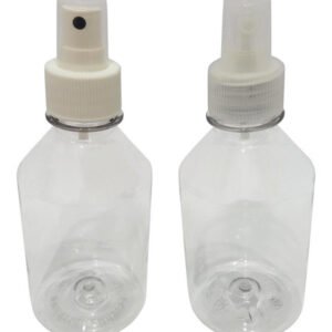 170 Frascos Plástico Cristal Pet 250ml Válvula Spray S Far