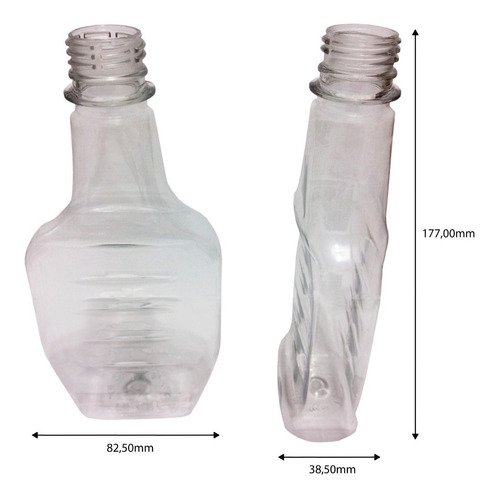192 Frascos Plástico Cristal Pet 250ml C/ Tampa Fliptop Mol - Imagem 6